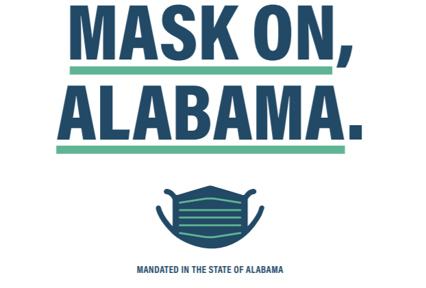 Alabama Ordinance Requires Face Coverings, Effective 7.16.2020